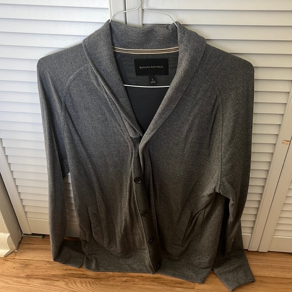 Banana republic gray sweater - Picture 1 of 2